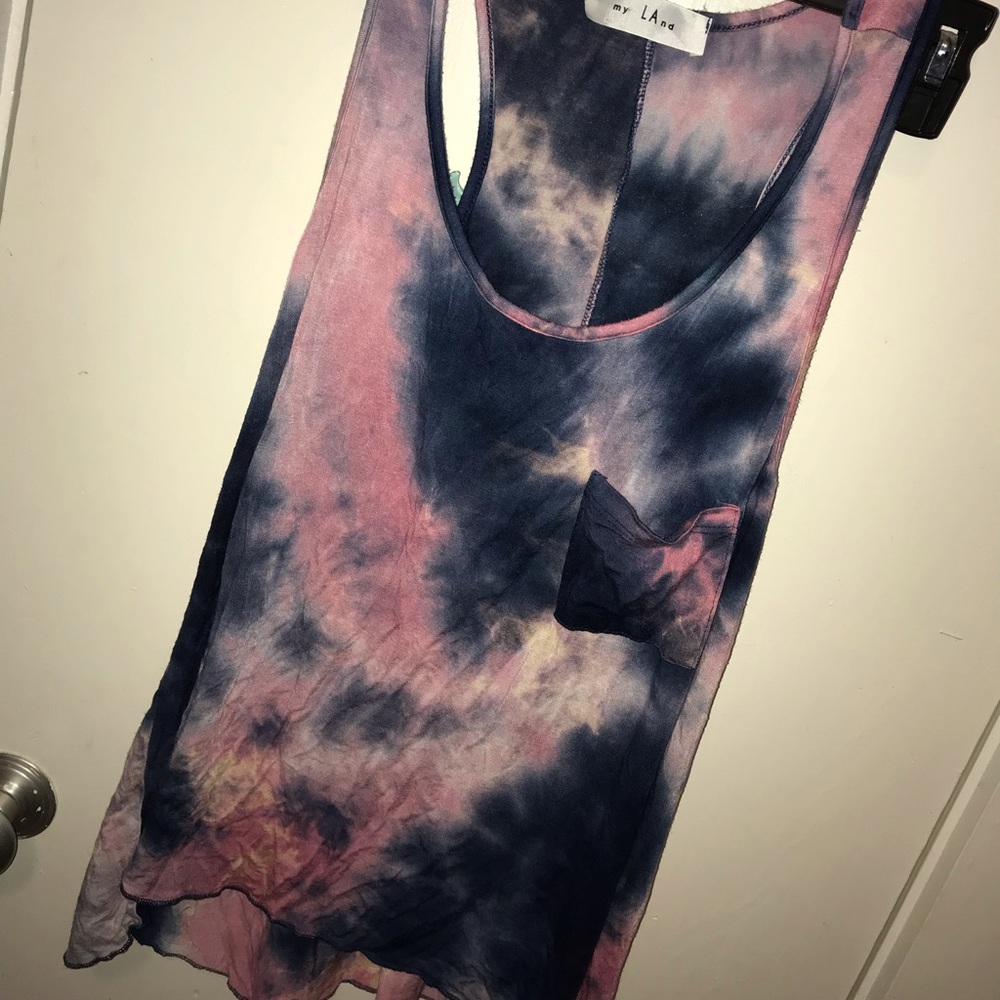 Tie dye tank